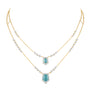 Aegis Emerald & Diamond Fashion Necklace