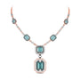 Cipher Emerald & Diamond Luxe Necklace