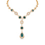 Noorjahan Emerald & Diamond Luxe Necklace