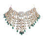 Devika Heritage Emerald & Diamond Choker Necklace