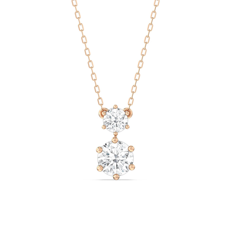 Diamond Duo Necklace