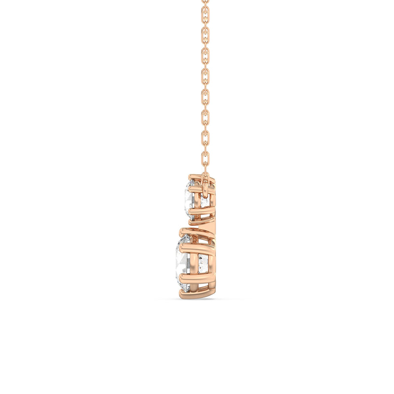 Diamond Duo Necklace
