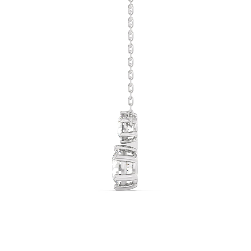 Diamond Duo Necklace