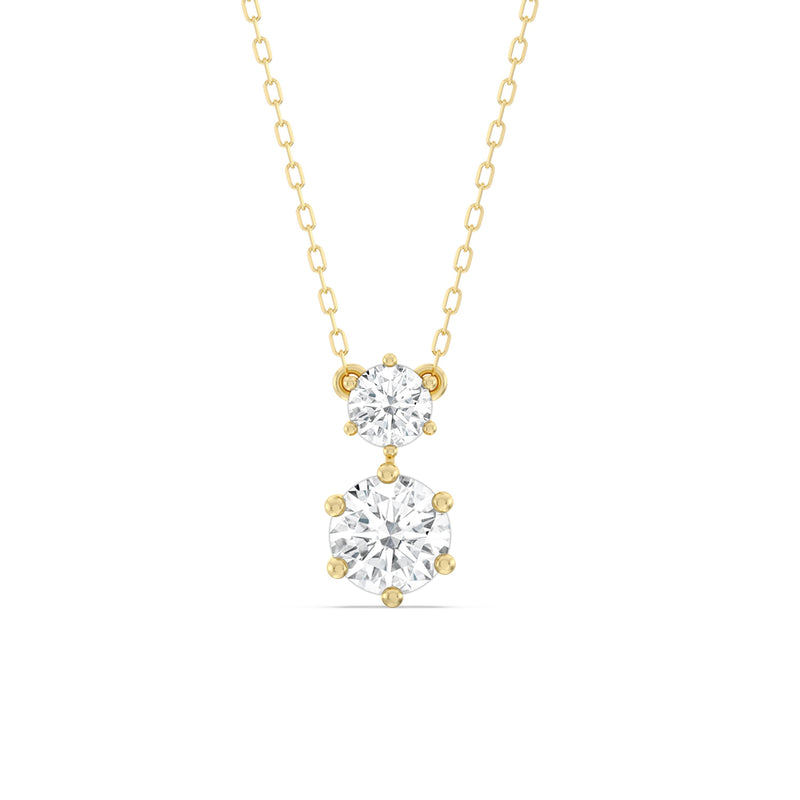 Diamond Duo Necklace
