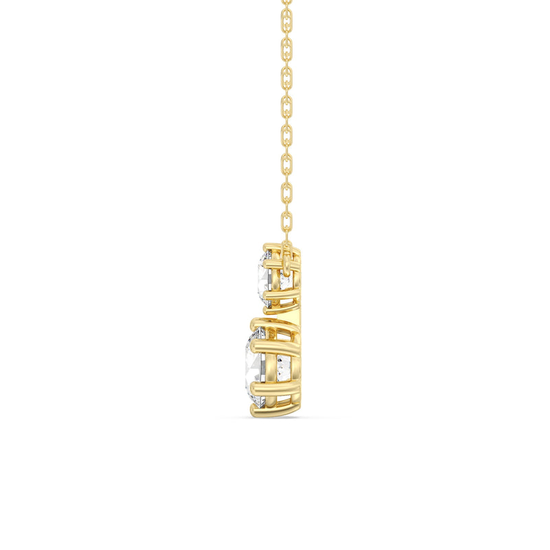 Diamond Duo Necklace
