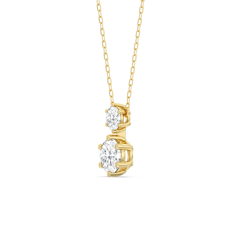 Diamond Duo Necklace