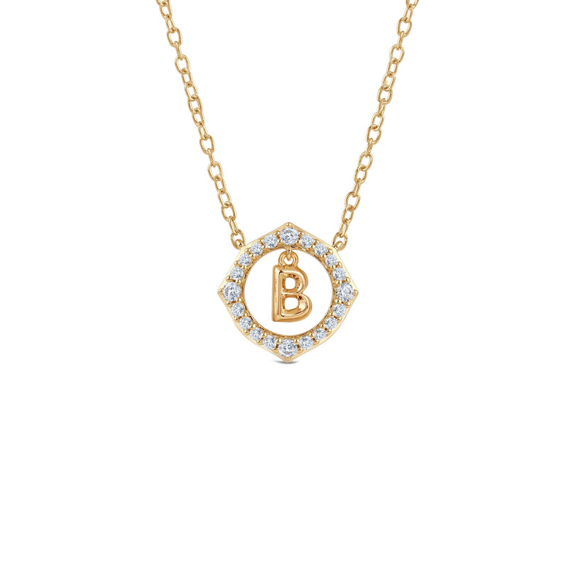 Signature Letter B Necklace