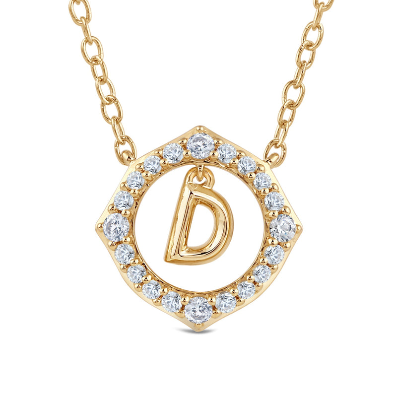 Signature Letter D Necklace