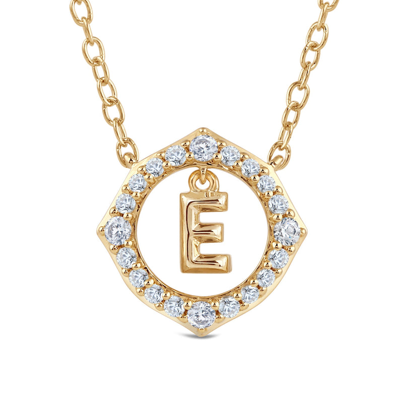 Signature Letter E Necklace