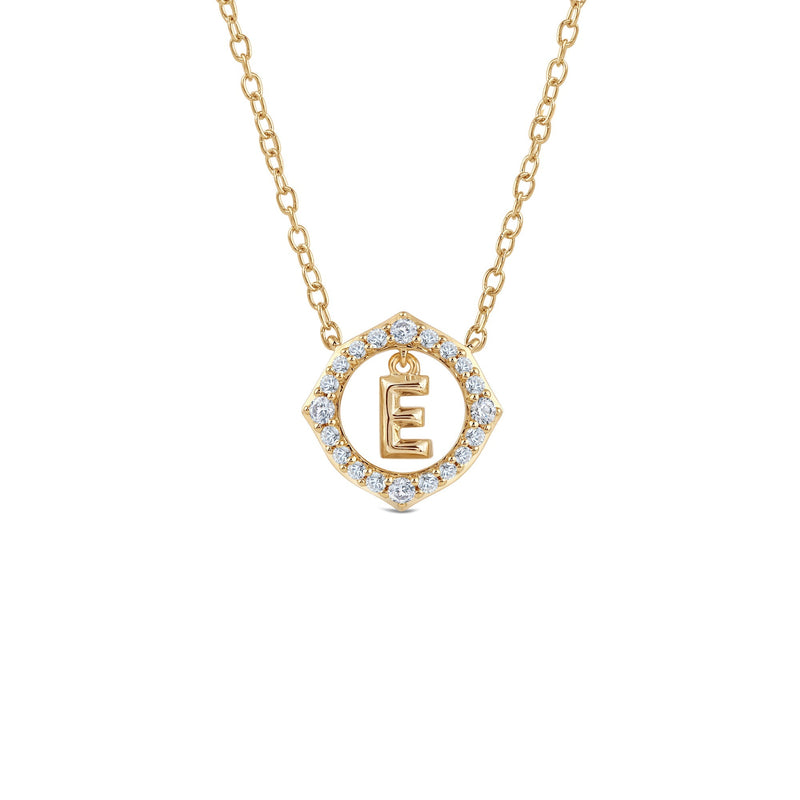 Signature Letter E Necklace
