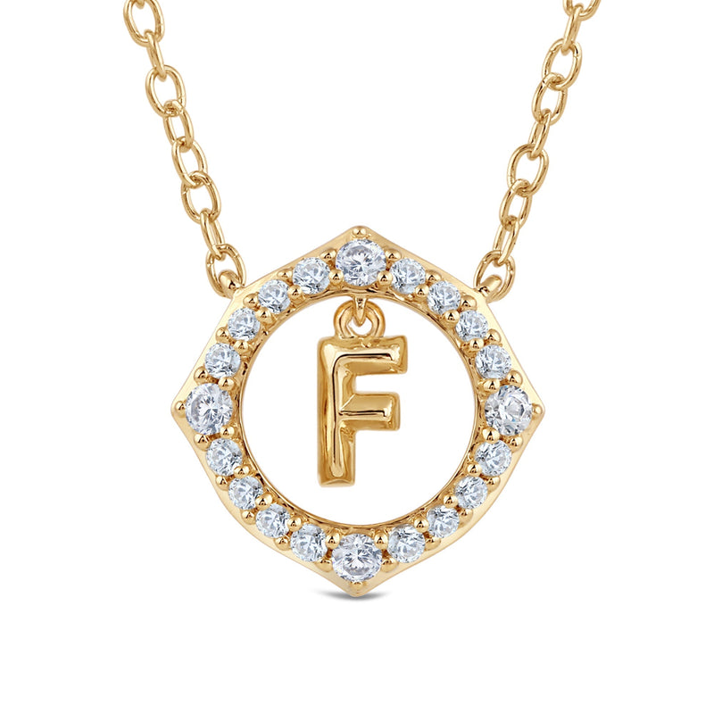 Signature Letter F Necklace