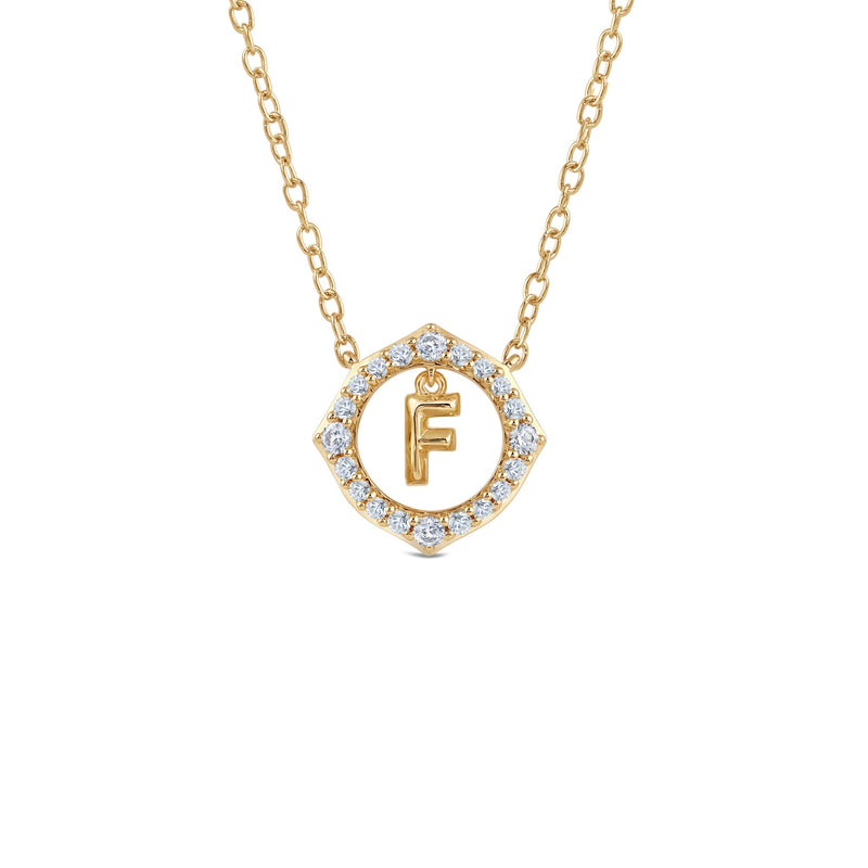 Signature Letter F Necklace