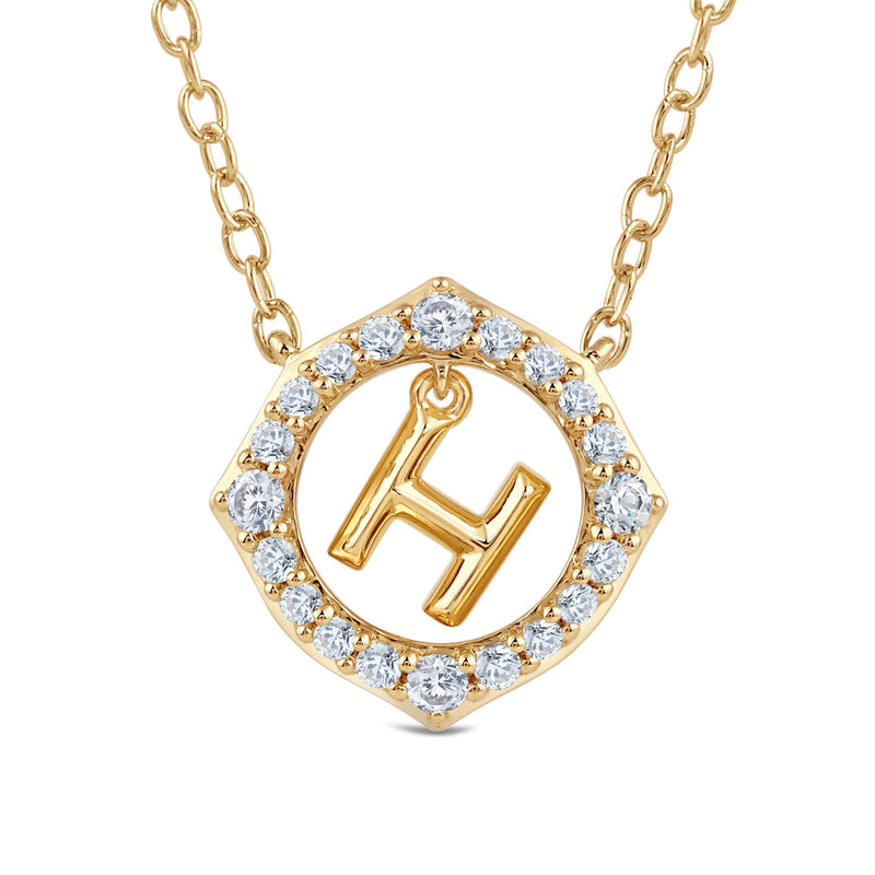Signature Letter H Necklace
