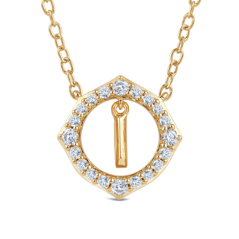 Signature Letter I Necklace