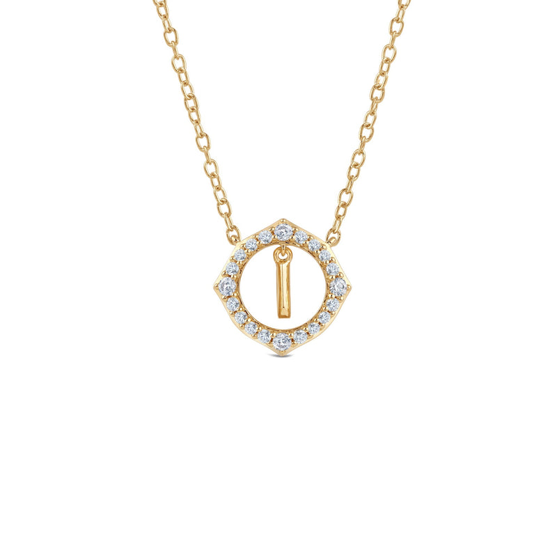 Signature Letter I Necklace