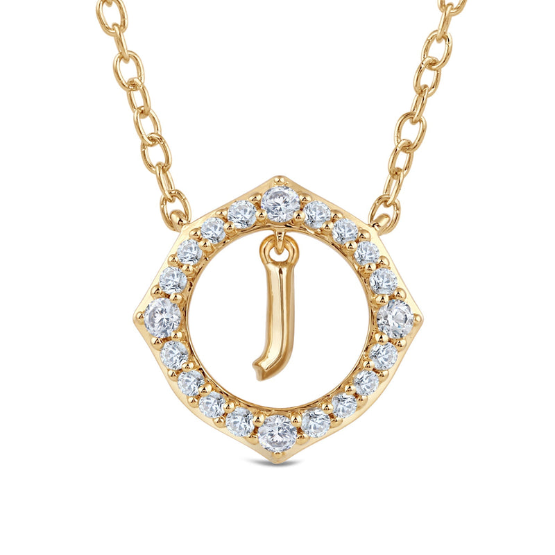 Signature Letter J Necklace