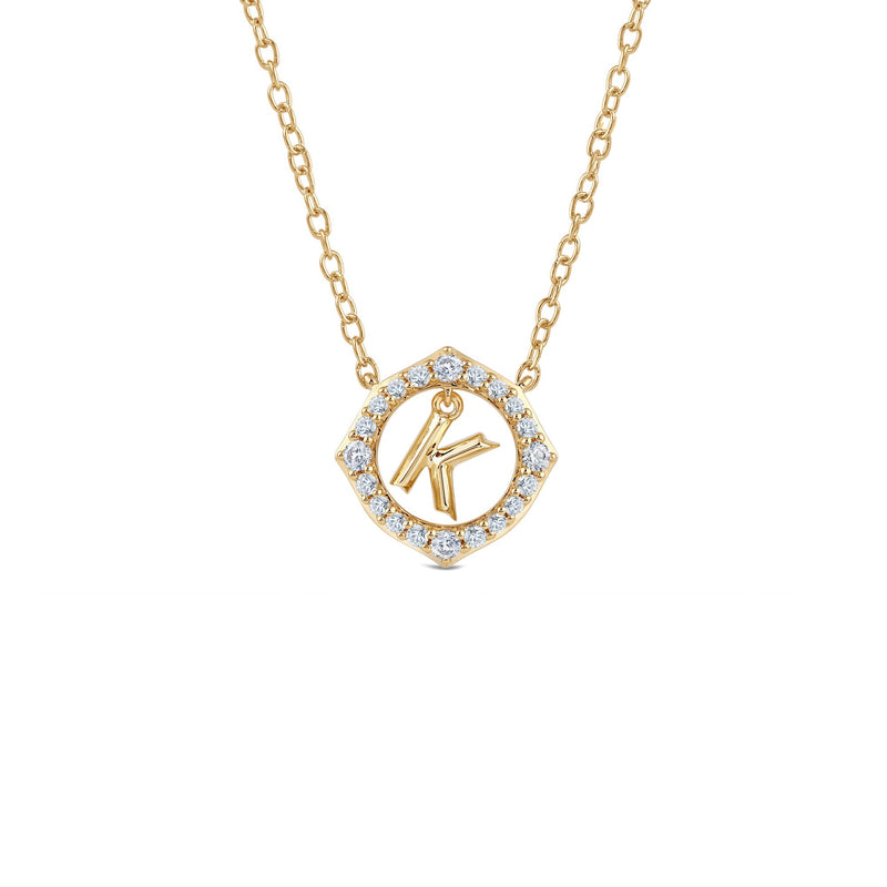 Signature Letter K Necklace