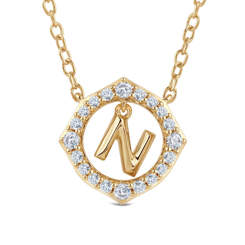 Signature Letter N Necklace