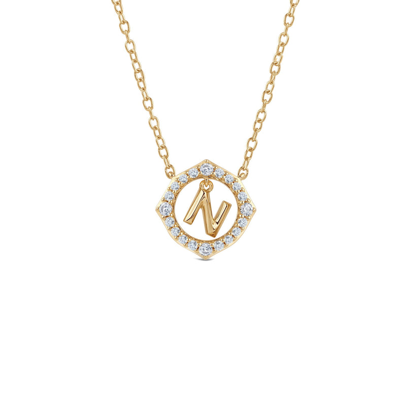 Signature Letter N Necklace