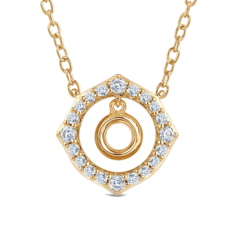 Signature Letter O Necklace