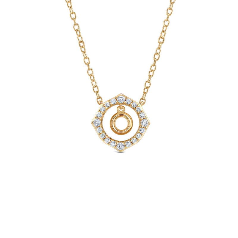 Signature Letter O Necklace