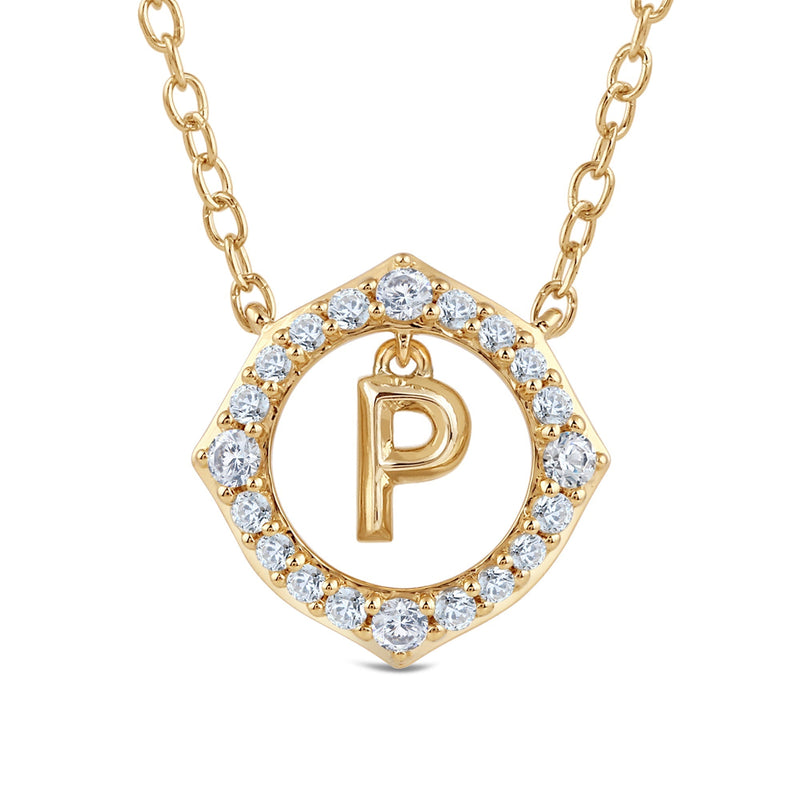 Signature Letter P Necklace