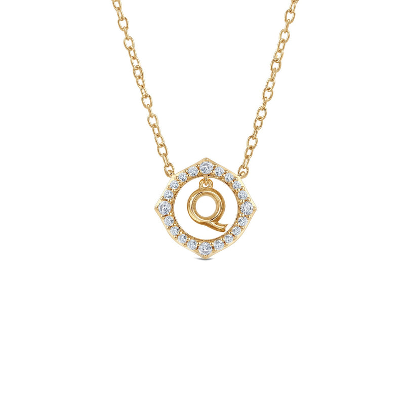 Signature Letter Q Necklace
