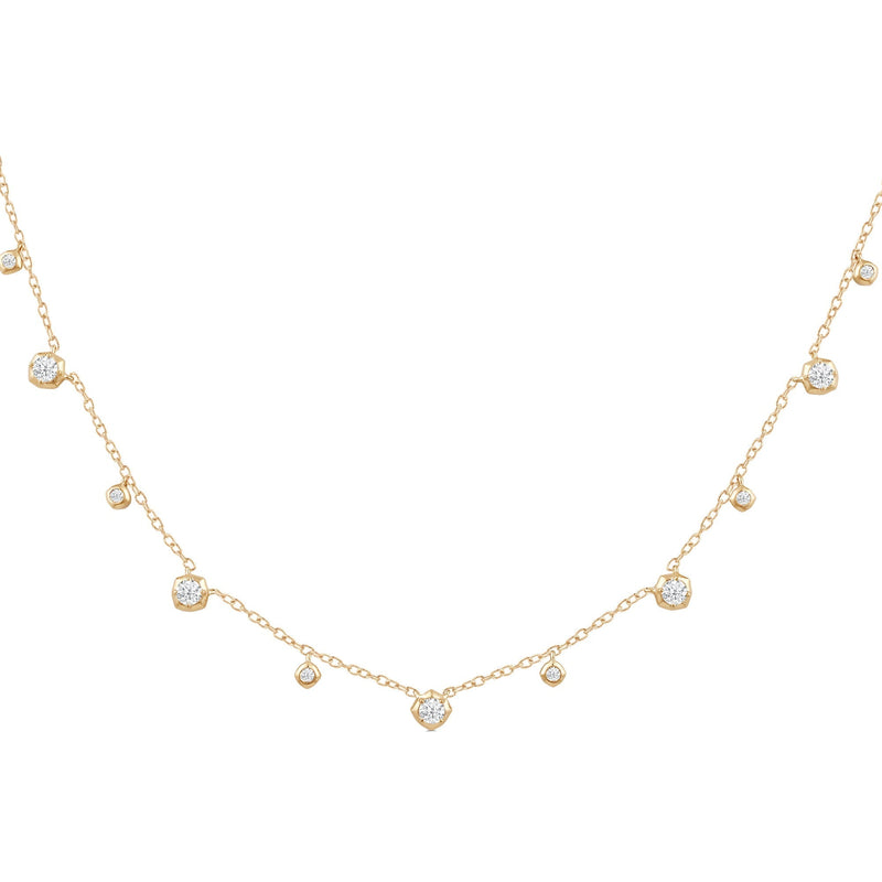 Signature Diamond Charm Necklace