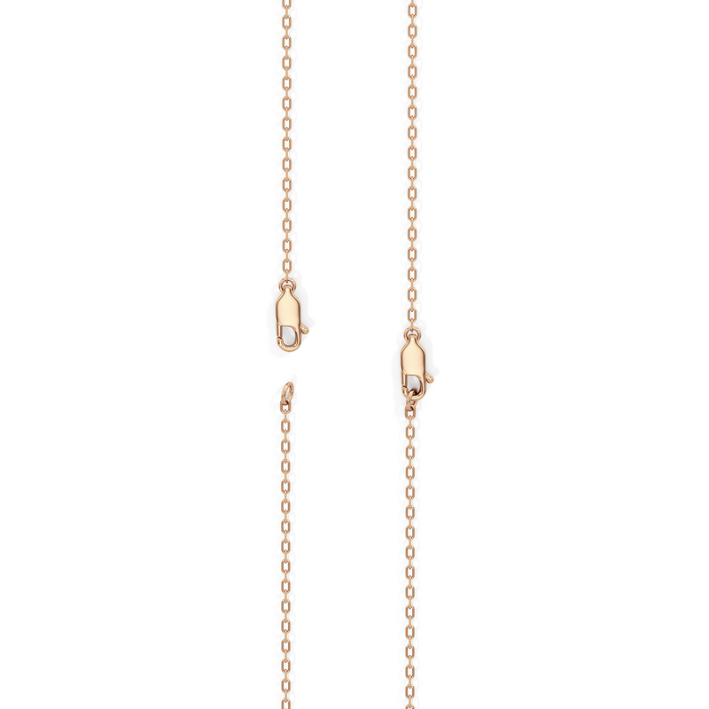 Four Prong Half Diamond Tennis Necklace