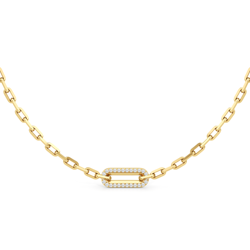 The Celine Paperclip Necklace