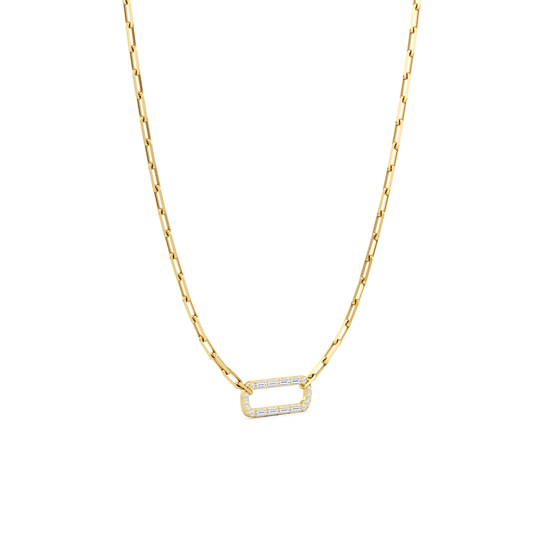 The Celine Bold Paperclip Necklace