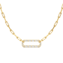 The Celine Bold Paperclip Necklace