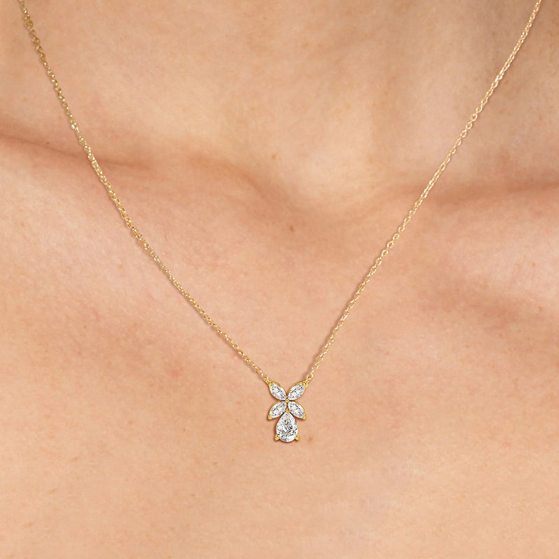 Tulip Drop Necklace