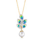 Mayura Pearl & Diamond Fashion Pendant