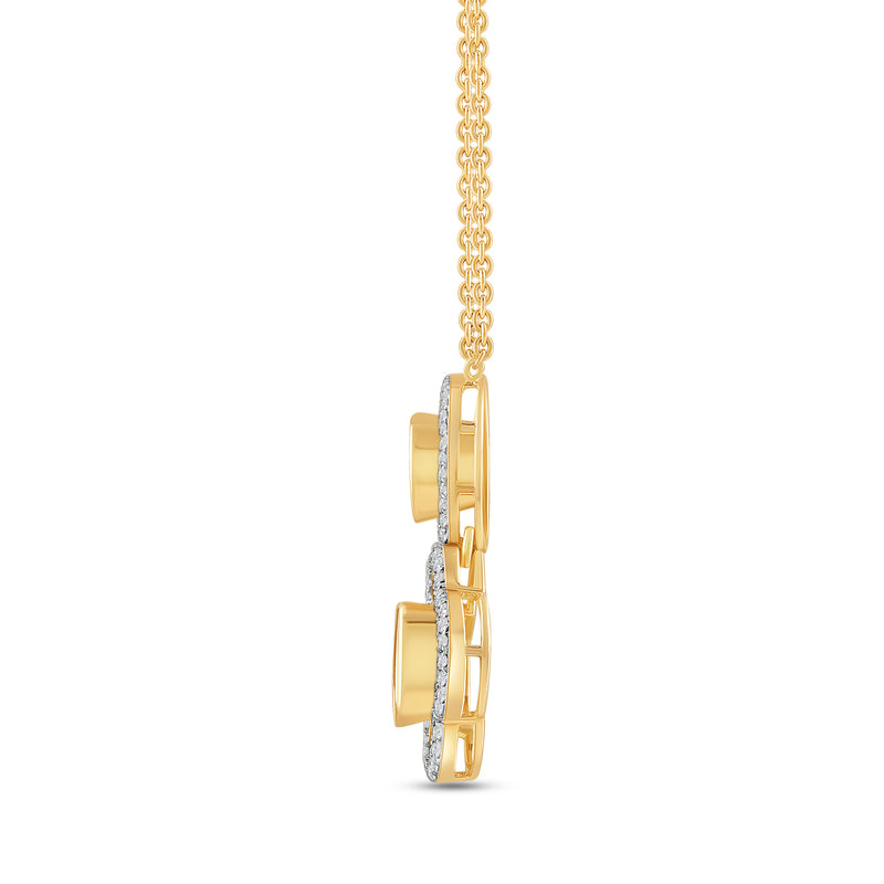 Celestial Clover Necklace