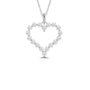 Lab Diamond Heart Pendant