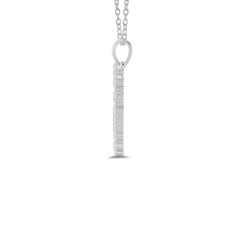 Lab Diamond Heart Pendant