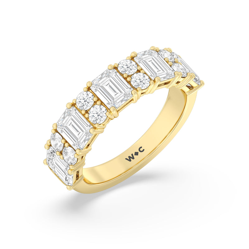 Emerald Station Anniversary Ring