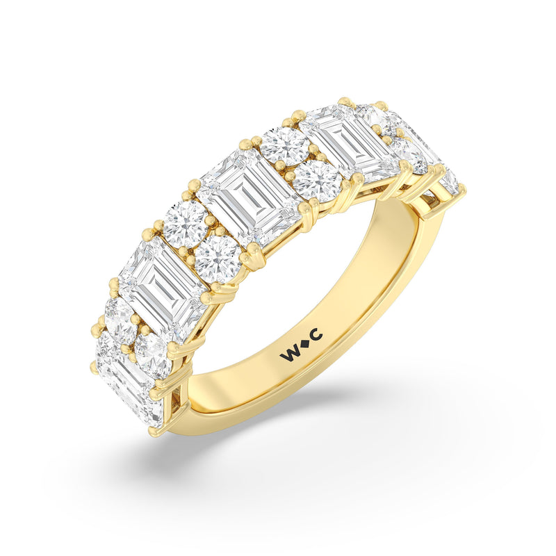 Emerald Station Anniversary Ring