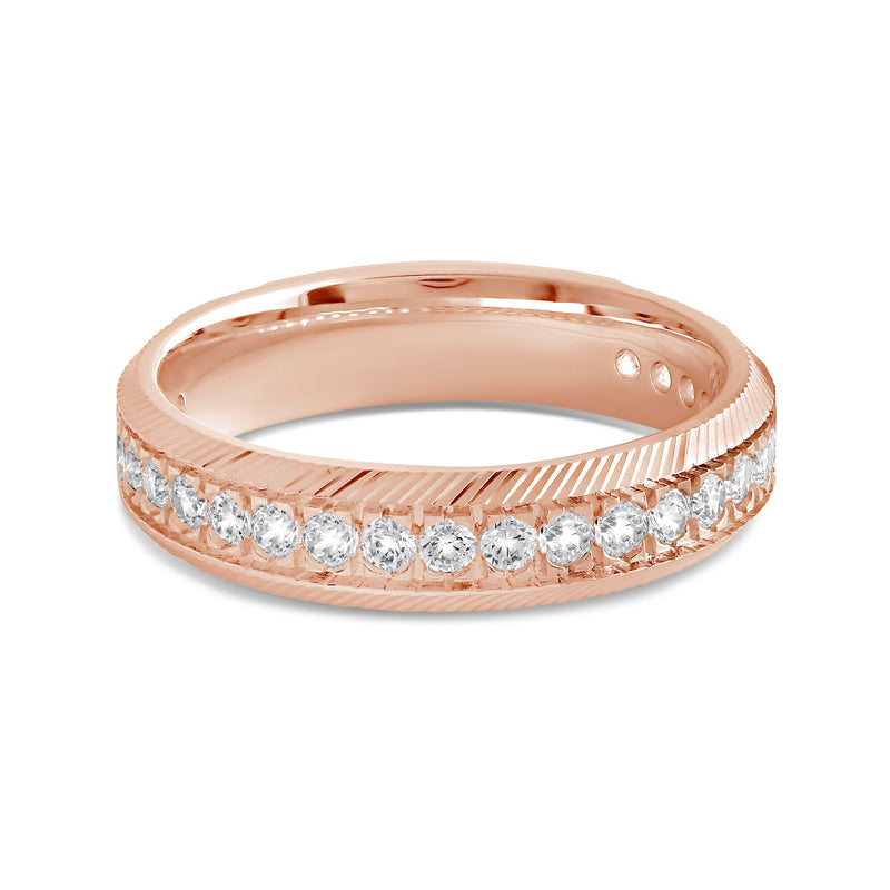 Ribbed Frame Ring