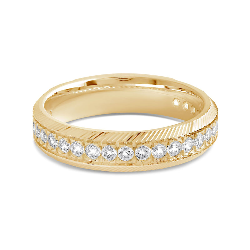 Ribbed Frame Ring