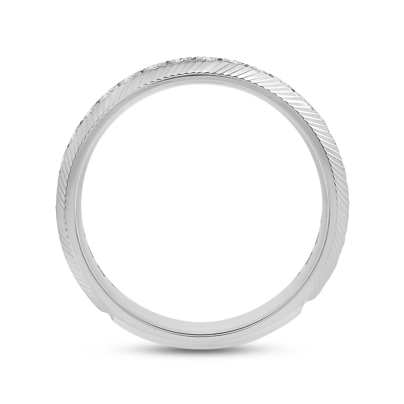 Ribbed Frame Ring