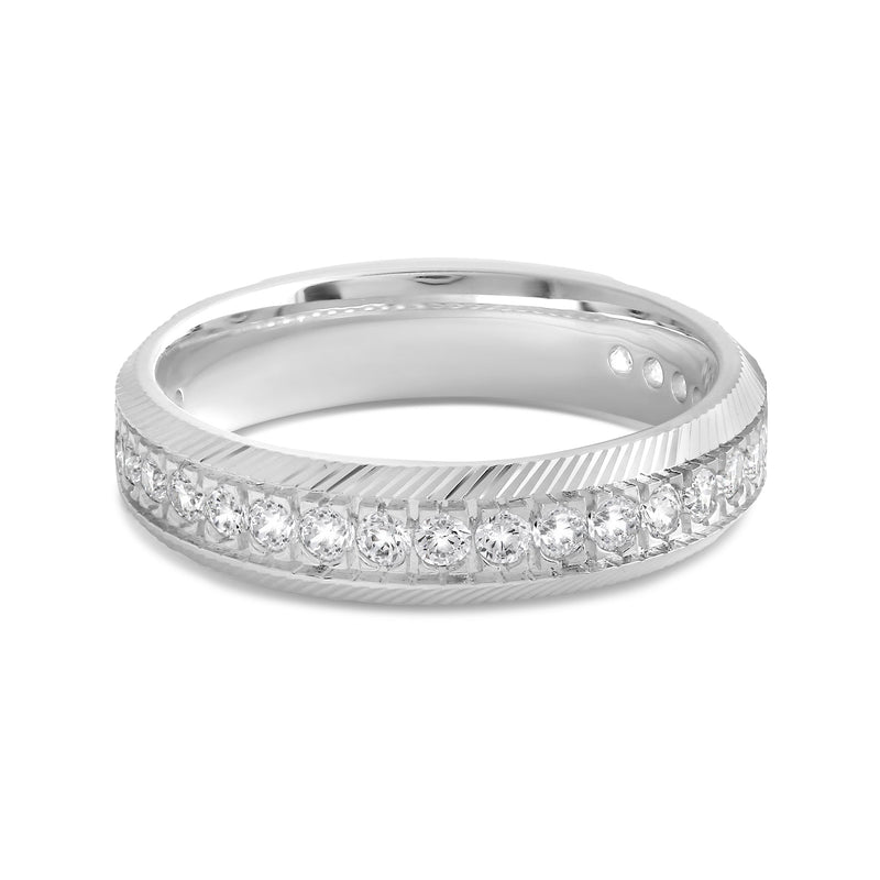 Ribbed Frame Ring