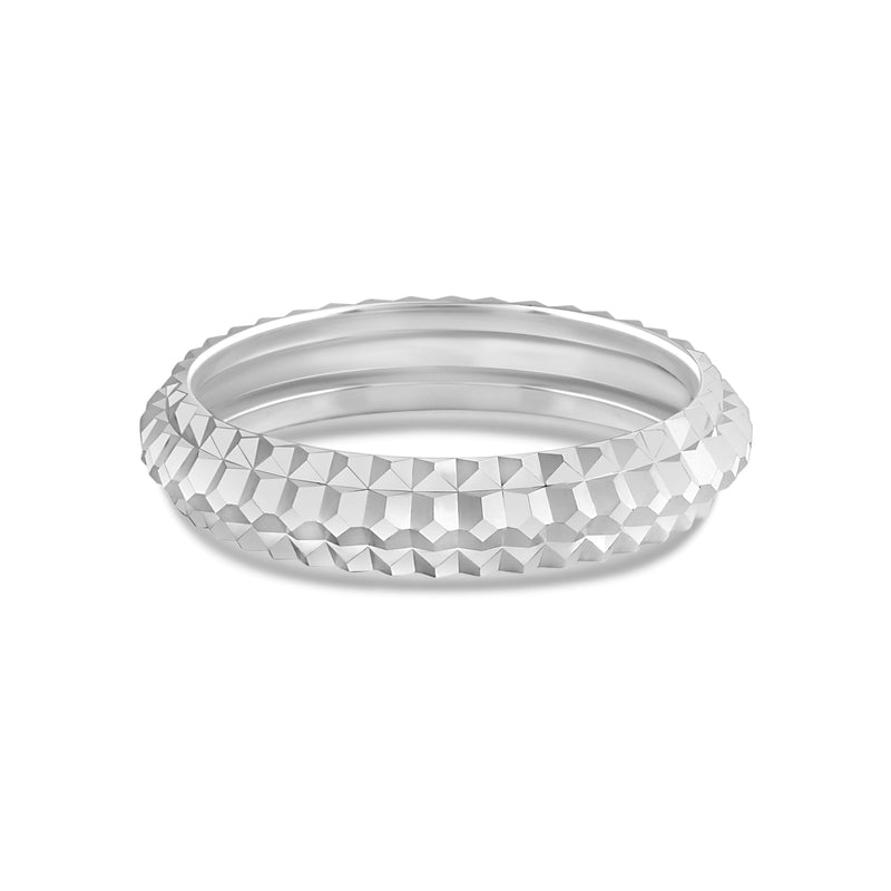Elevated Center Pyramid Ring