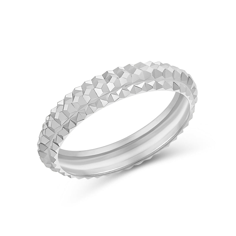 Elevated Center Pyramid Ring