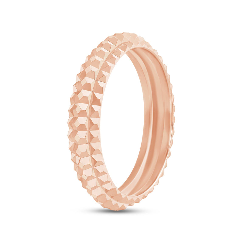 Elevated Center Pyramid Ring