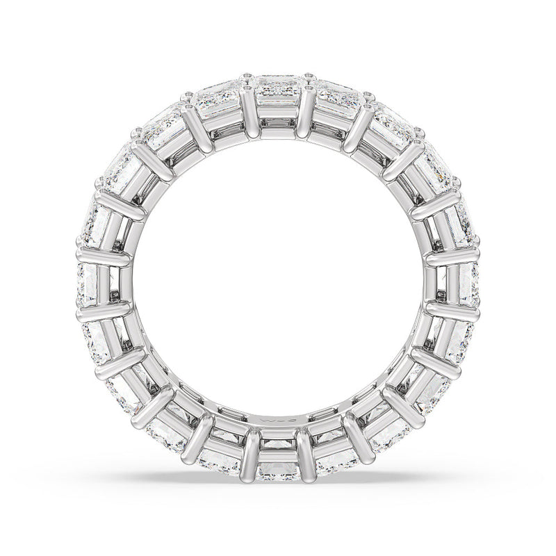 Emerald Cut Diamond Eternity Ring
