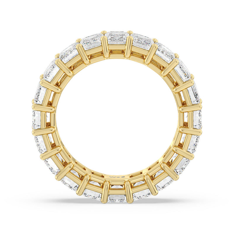 Emerald Cut Diamond Eternity Ring