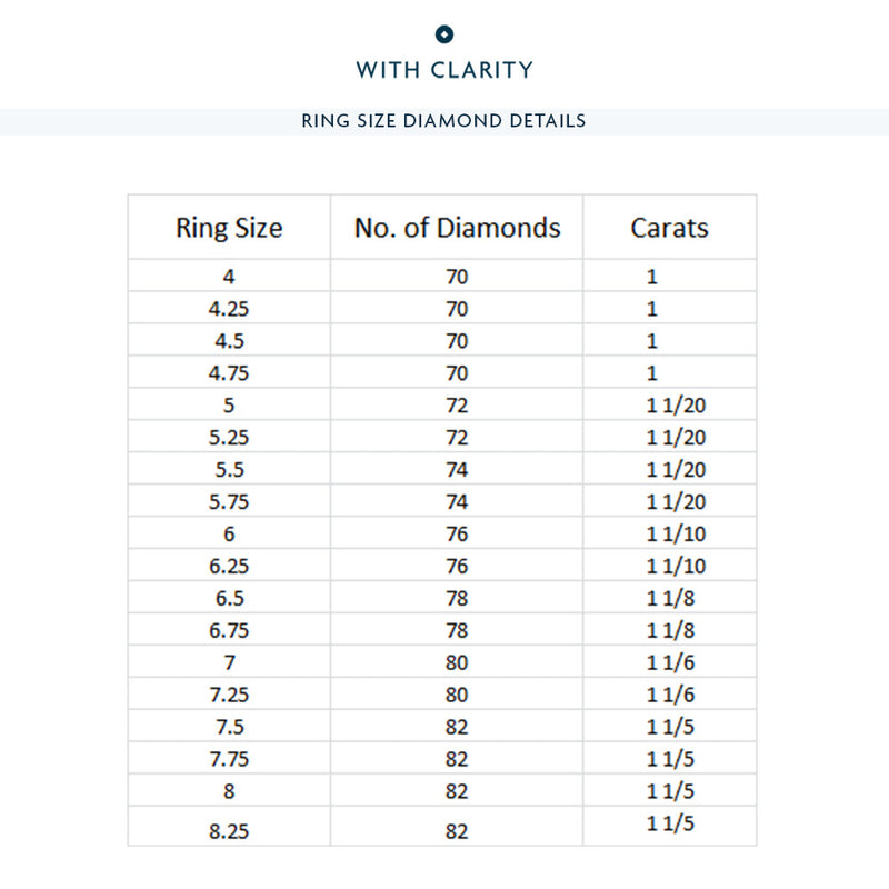 Double Row Diamond Eternity Ring