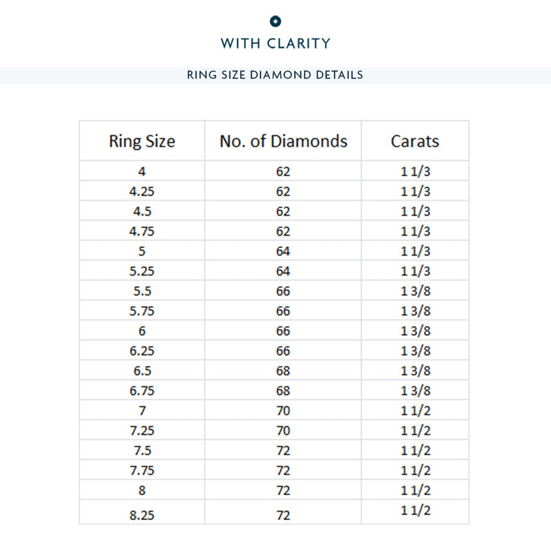 Double Row Diamond Eternity Ring